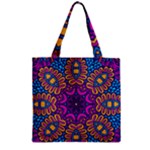 Mandala Fishes Zipper Grocery Tote Bag