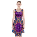 Mandala Fishes Racerback Midi Dress