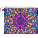 Mandala Fishes Canvas Cosmetic Bag (XXXL)