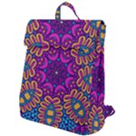 Mandala Fishes Flap Top Backpack