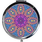 Mandala Fishes Mini Round Mirror