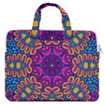 Mandala Fishes MacBook Pro 16  Double Pocket Laptop Bag 