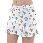 Rabbit, Lions And Nuts   Classic Tennis Skirt