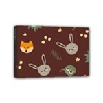 Rabbits, Owls And Cute Little Porcupines  Mini Canvas 6  x 4  (Stretched)