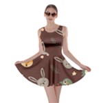 Rabbits, Owls And Cute Little Porcupines  Skater Dress