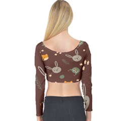 Long Sleeve Crop Top 