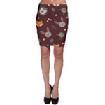 Rabbits, Owls And Cute Little Porcupines  Bodycon Skirt