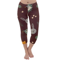 Capri Winter Leggings  Front