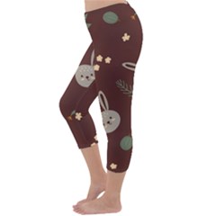 Capri Winter Leggings  Back