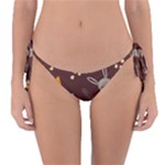 Rabbits, Owls And Cute Little Porcupines  Reversible Bikini Bottom