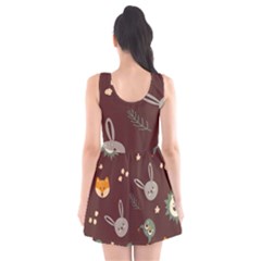 Scoop Neck Skater Dress 