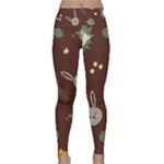 Rabbits, Owls And Cute Little Porcupines  Lightweight Velour Classic Yoga Leggings