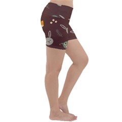 Lightweight Velour Yoga Shorts 