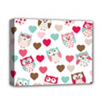 Lovely Owls Deluxe Canvas 14  x 11  (Stretched)