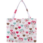 Lovely Owls Mini Tote Bag