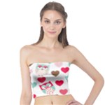 Lovely Owls Tube Top