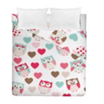 Lovely Owls Duvet Cover Double Side (Full/ Double Size)