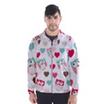 Lovely Owls Men s Windbreaker