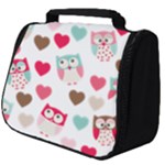 Lovely Owls Full Print Travel Pouch (Big)