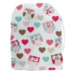 Lovely Owls Drawstring Pouch (3XL)