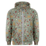 Wild Forest Friends  Men s Zipper Hoodie