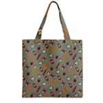 Wild Forest Friends  Zipper Grocery Tote Bag