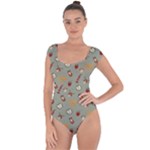 Wild Forest Friends  Short Sleeve Leotard 