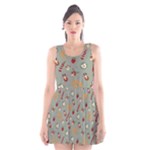 Wild Forest Friends  Scoop Neck Skater Dress