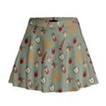 Wild Forest Friends  Mini Flare Skirt