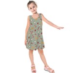 Wild Forest Friends  Kids  Sleeveless Dress