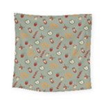 Wild Forest Friends  Square Tapestry (Small)