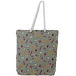 Wild Forest Friends  Full Print Rope Handle Tote (Large)