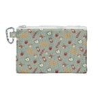 Wild Forest Friends  Canvas Cosmetic Bag (Medium)