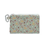 Wild Forest Friends  Canvas Cosmetic Bag (Small)