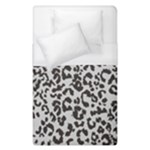 Leopard print gray theme Duvet Cover (Single Size)