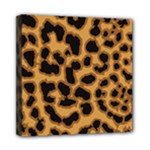 Leopard Print Spots Mini Canvas 8  x 8  (Stretched)