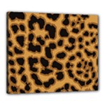 Leopard Print Spots Canvas 24  x 20  (Stretched)