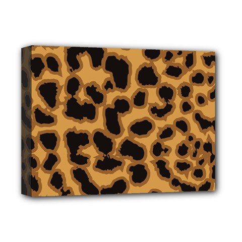 Leopard Print Spots Deluxe Canvas 16  x 12  (Stretched)  from ArtsNow.com