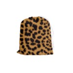 Leopard Print Spots Drawstring Pouch (Medium)