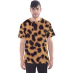 Leopard Print Spots Men s Sport Mesh Tee