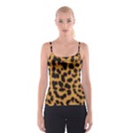 Leopard Print Spots Spaghetti Strap Top