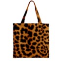 Zipper Grocery Tote Bag 