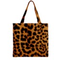 Zipper Grocery Tote Bag 