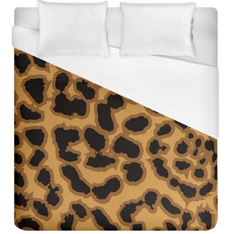 Leopard Print Spots Duvet Cover (King Size) from ArtsNow.com