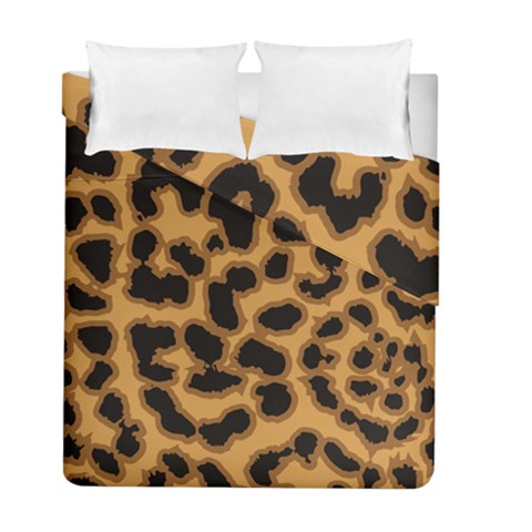 Leopard Print Spots Duvet Cover Double Side (Full/ Double Size) from ArtsNow.com