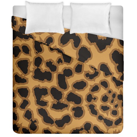 Leopard Print Spots Duvet Cover Double Side (California King Size) from ArtsNow.com