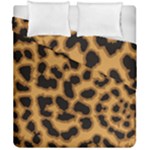 Leopard Print Spots Duvet Cover Double Side (California King Size)