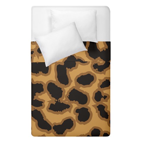 Leopard Print Spots Duvet Cover Double Side (Single Size) from ArtsNow.com