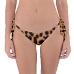 Leopard Print Spots Reversible Bikini Bottom