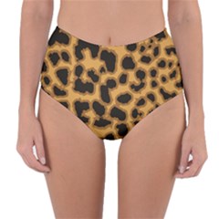 Reversible High-Waist Bikini Bottoms 